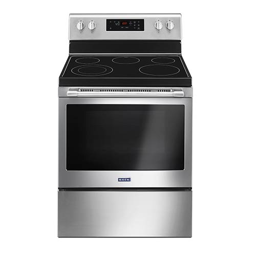 Maytag Stainless 5.3 Cu. Ft. Smooth-Top Electric Range