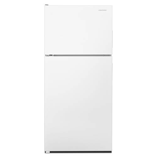 Amana White 18 Cu. Ft. Top-Freezer Refrigerator