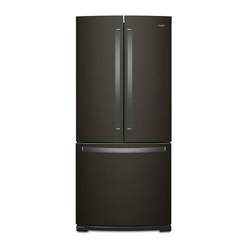 Whirlpool Black Stainless 20 Cu. Ft. French Door Refrigerator
