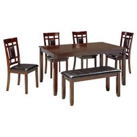 Signature Design by Ashley Bennox 6-Piece Dining Table Set