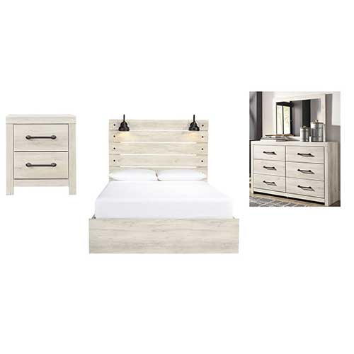 Signature by Ashley Cambeck 6 Piece Queen Panel Bedroom Set 