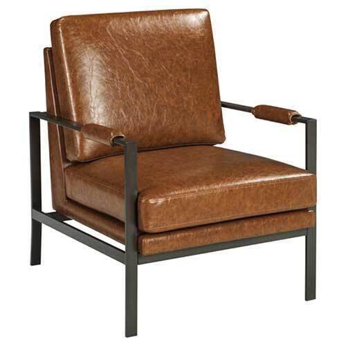 Signature Design by Ashley Peacemaker - Brown Accent Chair display image