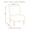 Signature Design by Ashley Triptis - Charcoal Accent Chair