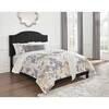 Signature Design by Ashley Adelloni Queen Upholstered Bed - Charcoal