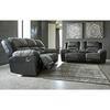 Signature Design by Ashley Earhart-Slate Reclining Sofa and Loveseat