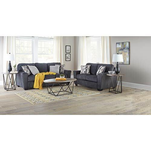 Signature Design by Ashley “Waylark-Slate” Sofa and Loveseat