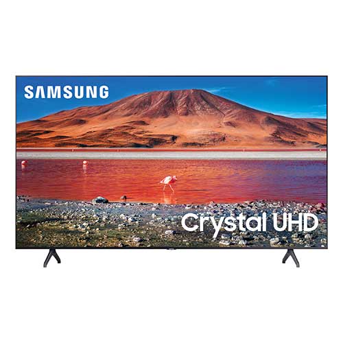 Samsung 65" 4K UHD LED Smart TV UN65TU7000FXZA display image