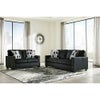 Signature Design by Ashley Gleston-Onyx Sofa and Loveseat
