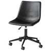 Signature Design by Ashley Mirimyn Black Home Office Desk with Swivel Chair