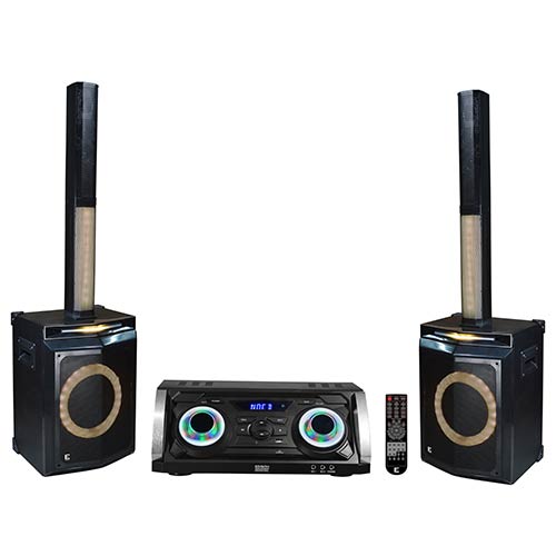 Luster custom translate Edison Professional Bluetooth Karaoke Party Sound System