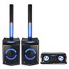 Edison Professional Bluetooth Karaoke Party Sound System