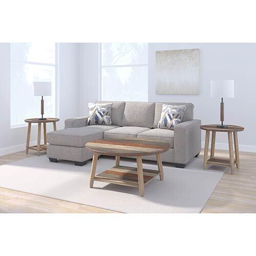 Signature Design By Ashley Greaves Stone Sofa Chaise