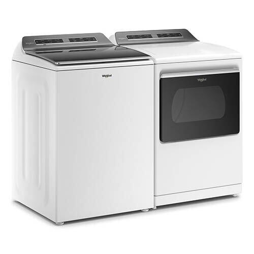 Whirlpool 4 7 Cu Ft Top Load Washer And 7 4 Cu Ft Electric Dryer