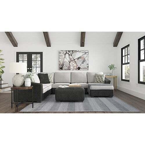 Signature Design by Ashley Bilgray-Pewter 3-Piece Sectional display image
