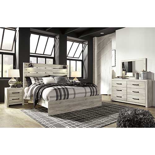 Signature Design by Ashley Cambeck 6 Piece King Panel Bedroom Set 