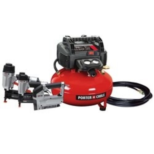 Portal Cable 3-Nailer and Compressor Combo Kit