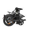 NAKTO Folding Electric Bicycle 16'' Black Skylark