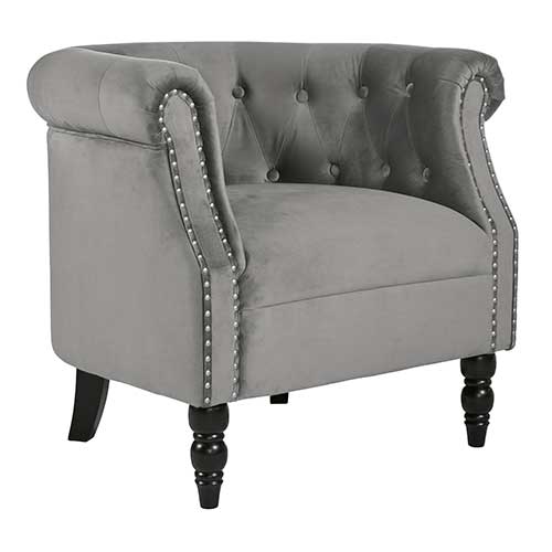 Signature by Ashley Deaza Gray Accent Chair 