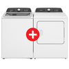 Whirlpool 4.7 Cu. Ft. Capacity Top Load Washer + 7.0 Cu. Ft. Top Load Elec Moisture Sensing Dryer