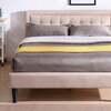 Nectar King Upholstered Platform Bed - Linen