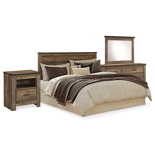 Signature Design by Ashley Trinell 4-Piece King Bedroom Set