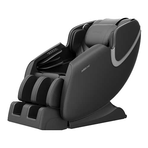 BOSSCARE Massage Chair Recliner with Zero Gravity in Black