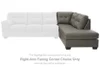Signature Design by Ashley Donlen-Gray 2-Piece Sectional with RAF Chaise