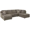 Signature Design by Ashley O'Phannon-Putty 2-Piece Sectional with Chaise