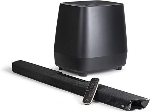 Polk Magnifi 2 Home Theater Sound Bar with wireless subwoofer