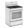 Whirlpool White 5.1 Cu. Ft. Freestanding Gas Range with Edge to Edge Cooktop