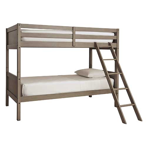 Ashley Lettner Twin Bunk Bed with Mattresses