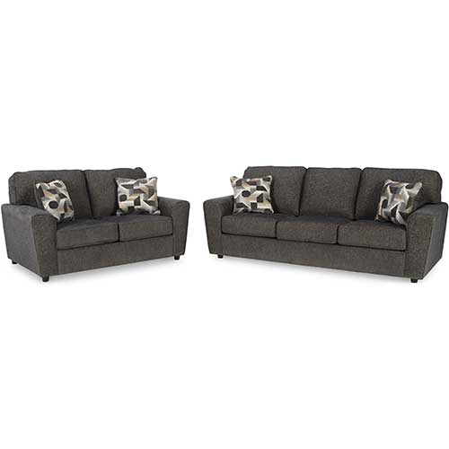 Signature Design by Ashley Cascilla-Slate Sofa and Loveseat