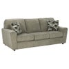 Signature Design by Ashley Cascilla-Pewter Sofa and Loveseat