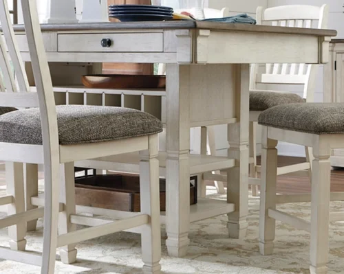 Ashley bolanburg discount counter table