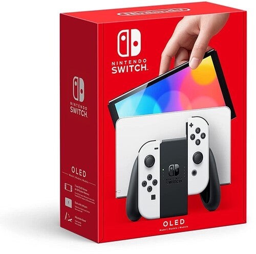 Nintendo Switch OLED Model with White Joy-Con in White