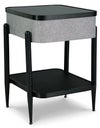 Jorvalee Accent Table with Bluetooth and Speaker