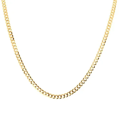 COMFORT CURB CHAIN 22" 3.2MM with a LOBSTER LOCK in 10KT YELLOW GOLD display image