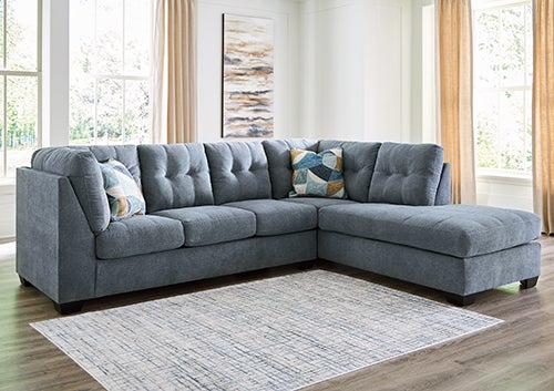 Signature Design by Ashley Croley 2-Piece Sectional in Denim
