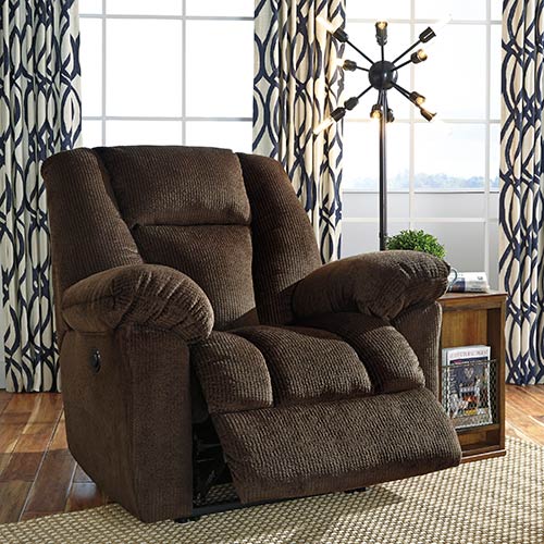 Signature Design by Ashley Nimmons Chocolate Oversized Power Recliner