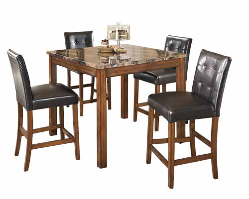 Signature Design by Ashley “Theo” 5-Piece Counter Height Dining Set