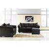 Signature Design by Ashley Darcy-Black Sofa Chaise and Loveseat