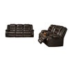 Signature Design by Ashley Vacherie-Chocolate Reclining Sofa and Loveseat