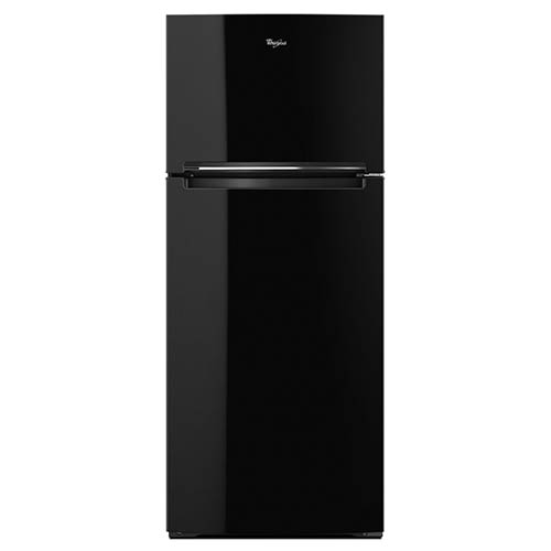 Whirlpool Black 18 Cu. Ft. Top-Freezer Refrigerator