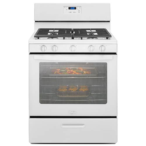 Whirlpool White 5.1 Cu. Ft. Freestanding Gas Range