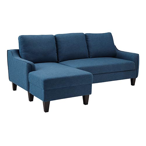 Signature Design By Ashley Jarreau-Blue Sofa Chaise Sleeper