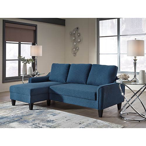 Signature Design by Ashley Jarreau-Blue Sofa Chaise Sleeper
