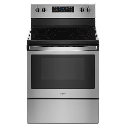 Whirlpool Stainless 5.3 Cu. Ft. Smooth Top Freestanding Electric Range
