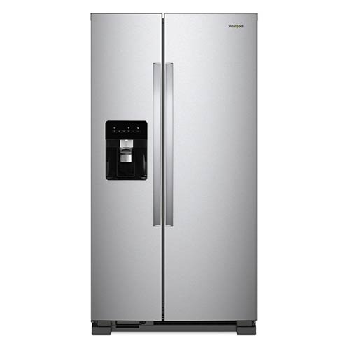 Whirlpool Stainless 21 Cu. Ft. Side-by-Side Refrigerator