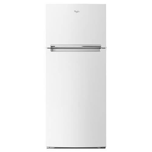 Whirlpool White 18 Cu. Ft. Top-Freezer Refrigerator display image