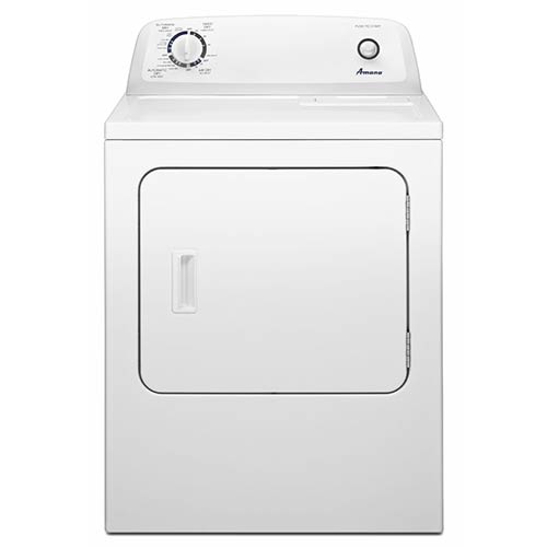 Amana 6.5 Cu. Ft. Top-Load Electric Dryer with Automatic Dryness Control